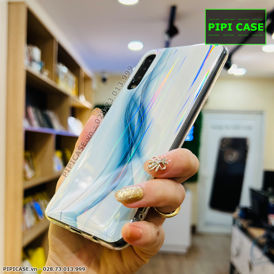 Ốp Lưng Samsung A50 - Angel - Xanh