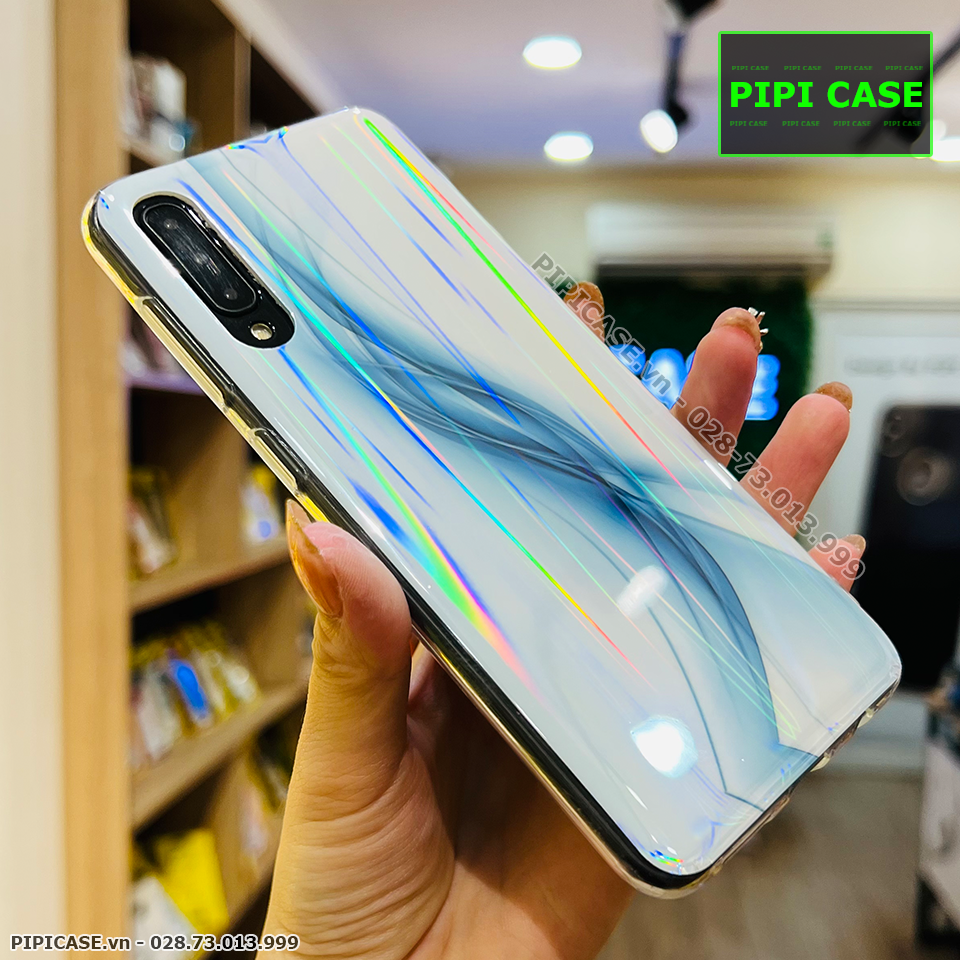 Ốp Lưng Samsung A50 - Angel - Xanh