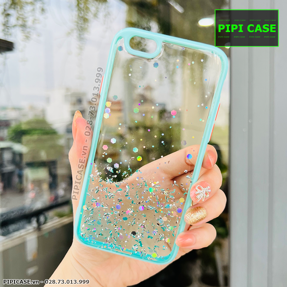 Ốp Lưng iPhone 6 Plus / 6S Plus - Shining - Xanh