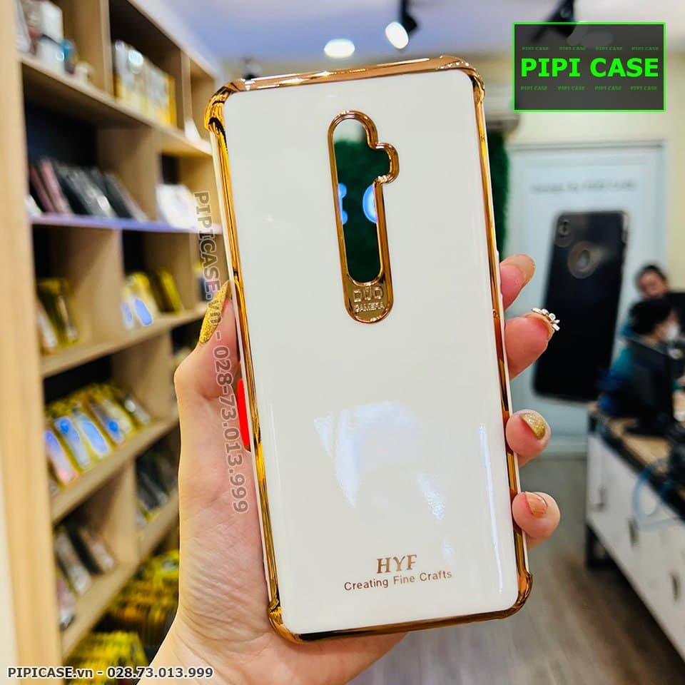 Ốp Lưng Oppo Reno 2F - Luxury - Trắng