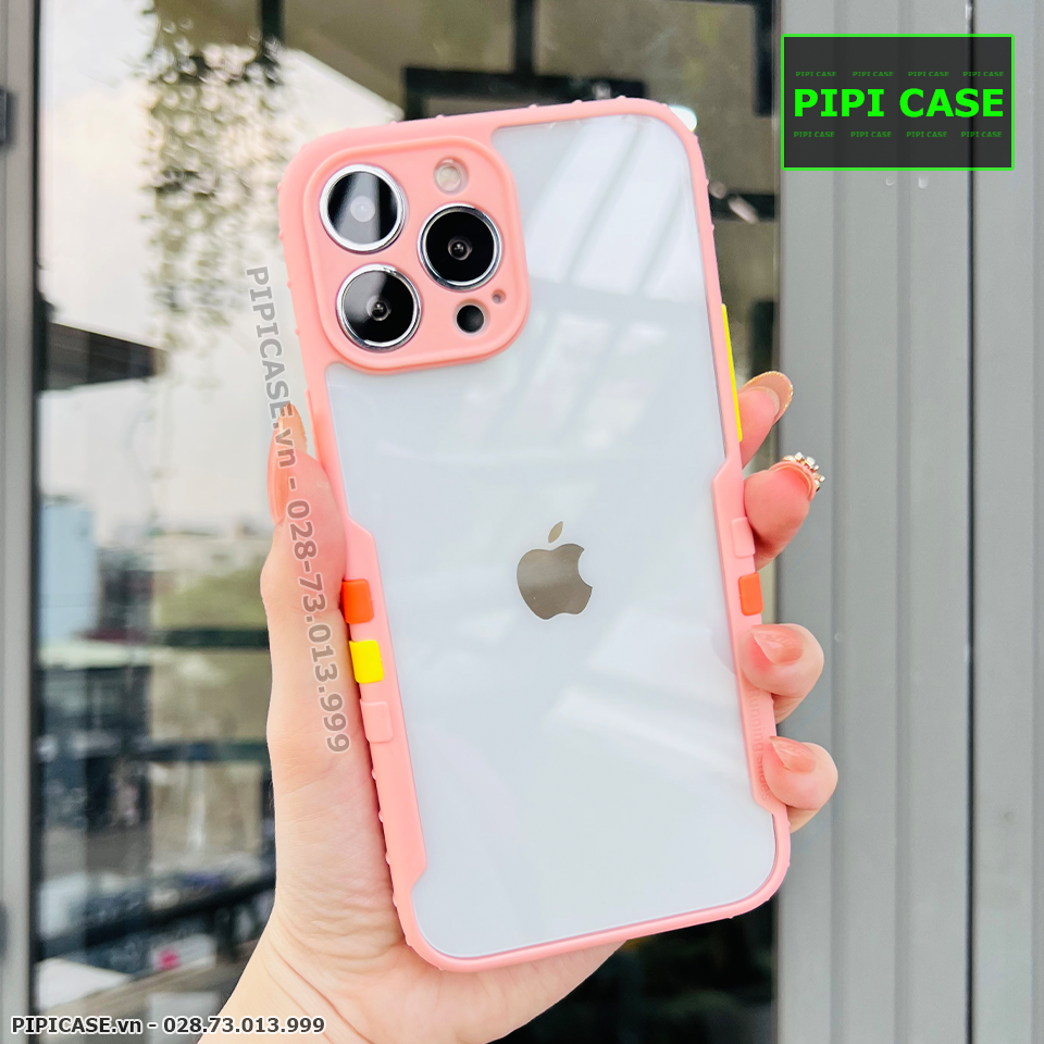 Ốp Lưng iPhone 13 Pro Max - Running Man - Hồng