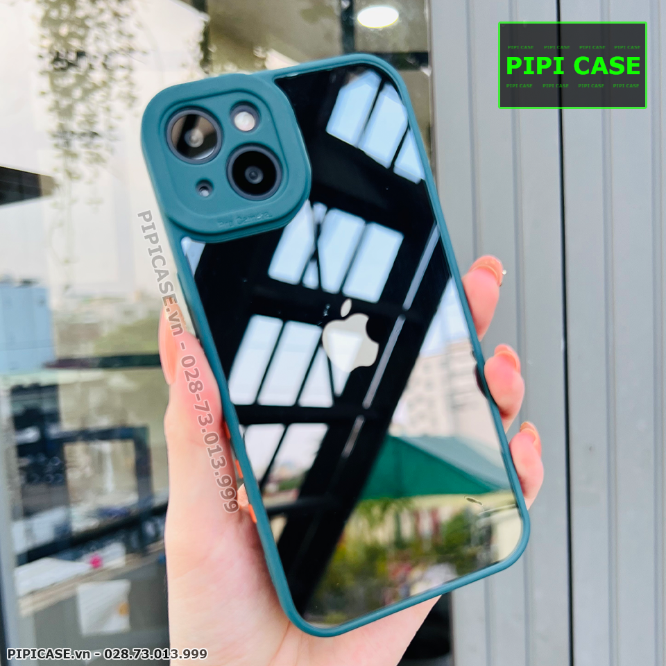 Ốp Lưng iPhone 13 - Fast Man - Xanh Rêu