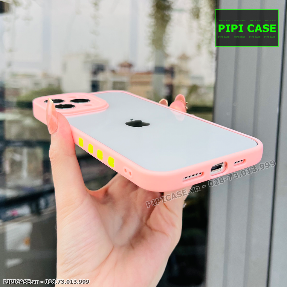 Ốp Lưng iPhone 13 Pro Max - Fast Man - Hồng