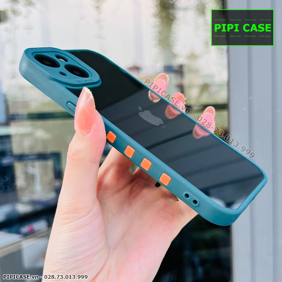 Ốp Lưng iPhone 13 - Fast Man - Xanh Rêu
