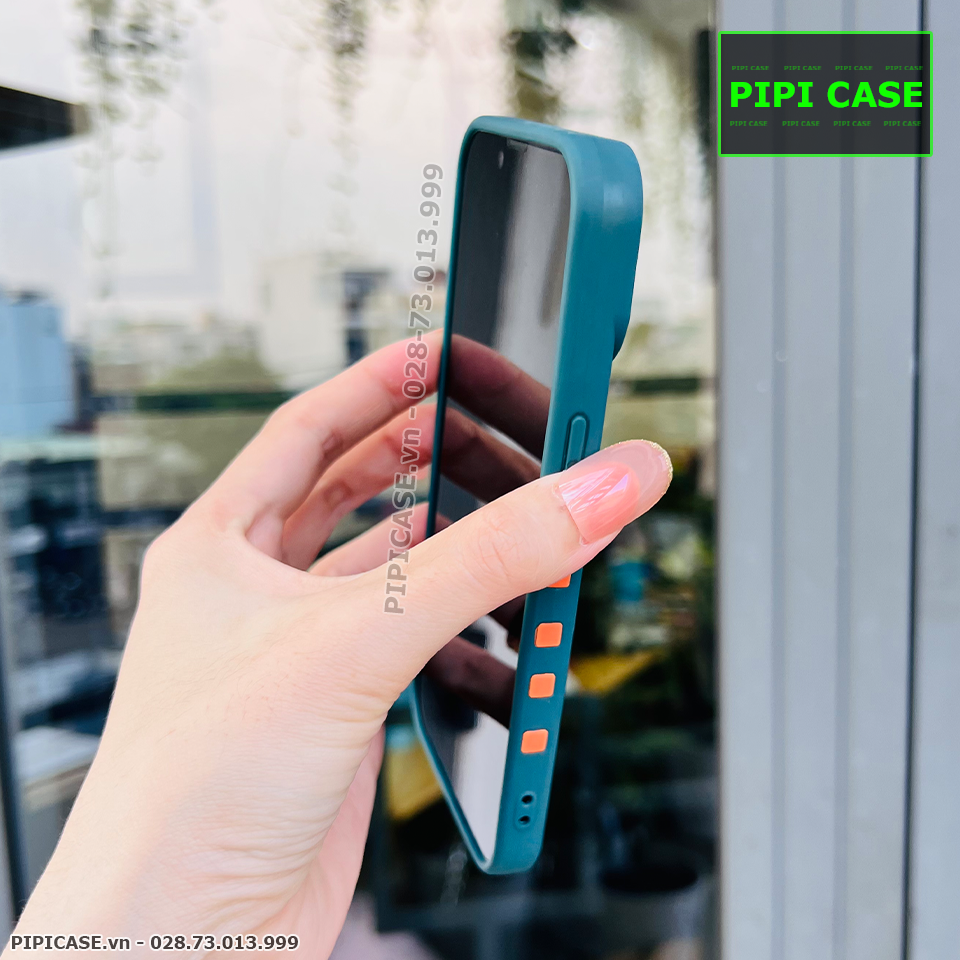 Ốp Lưng iPhone 13 - Fast Man - Xanh Rêu