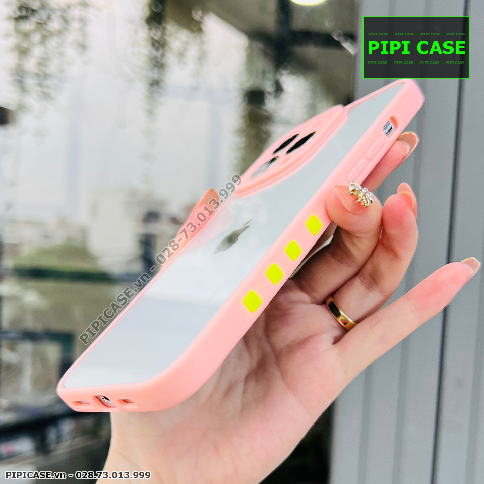 Ốp Lưng iPhone 13 Pro Max - Fast Man - Hồng