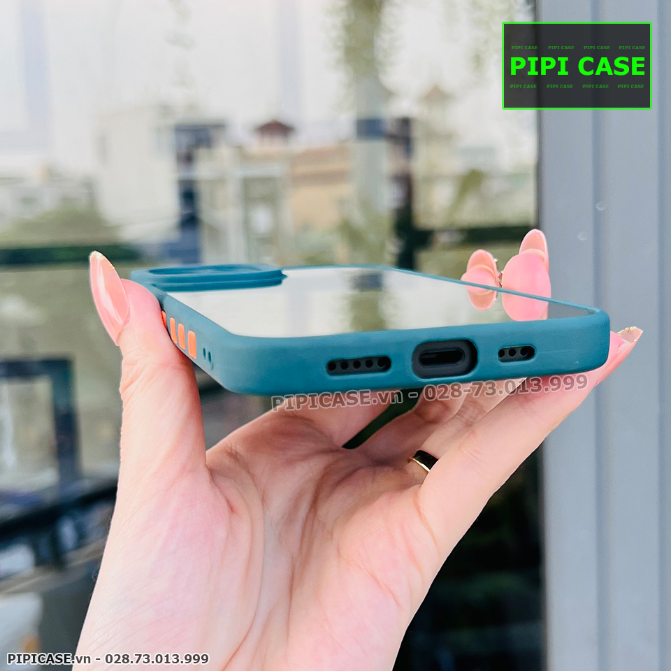 Ốp Lưng iPhone 13 - Fast Man - Xanh Rêu
