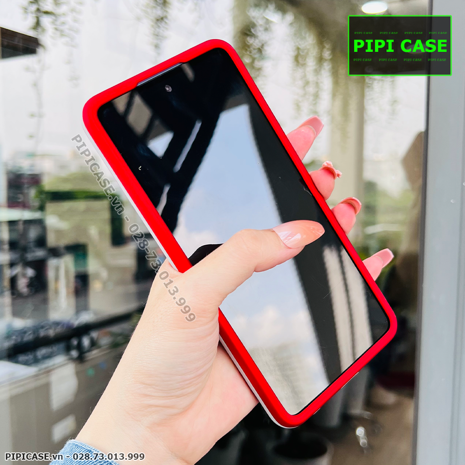 Ốp Lưng Samsung A72 - Design 360 - Đỏ