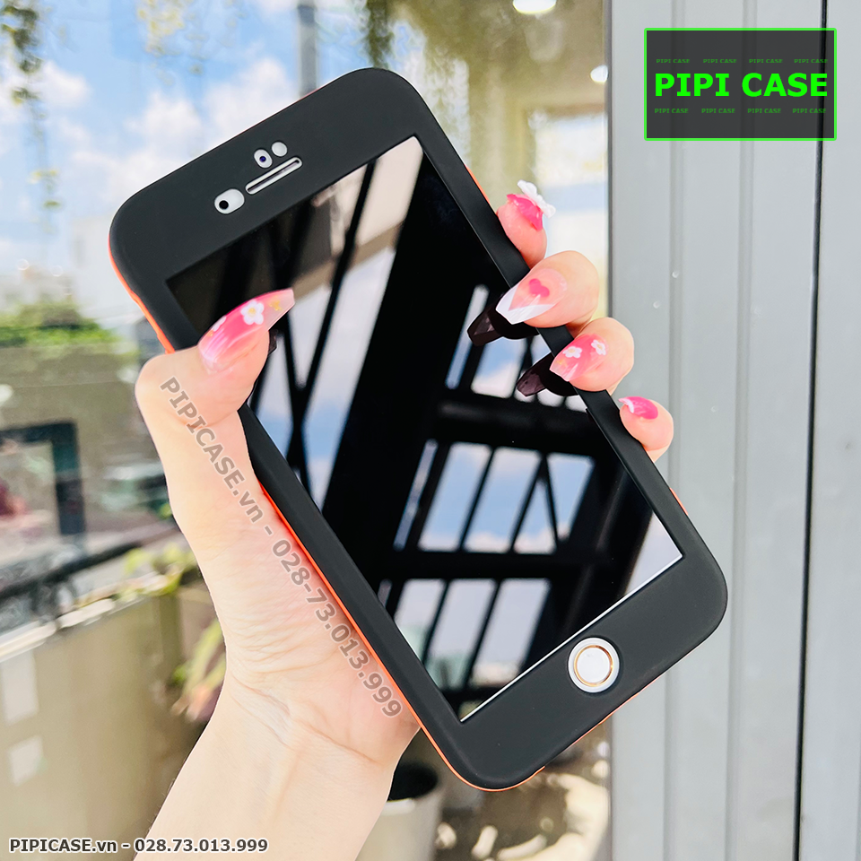 Ốp Lưng iPhone 7 Plus / 8 Plus - Design 360 - Đen