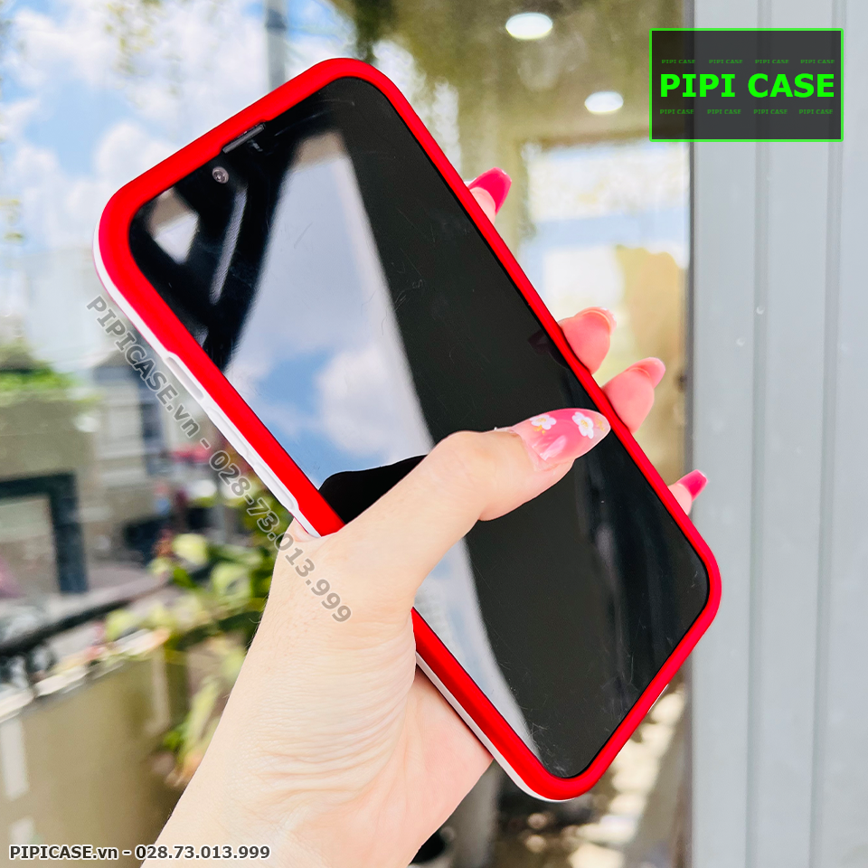 Ốp Lưng iPhone 13 Pro Max - Design 360 - Đỏ