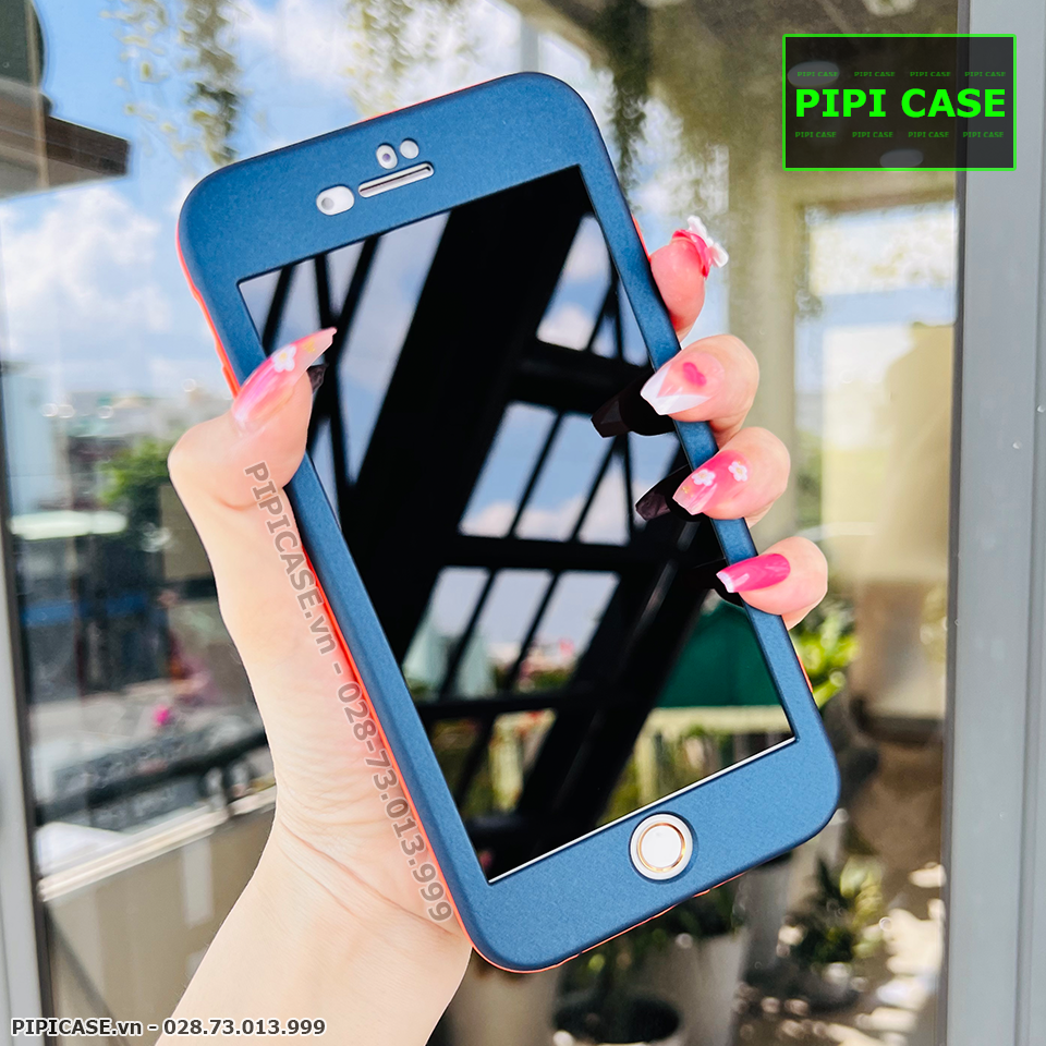 Ốp Lưng iPhone 7 Plus / 8 Plus - Design 360 - Xanh Dương