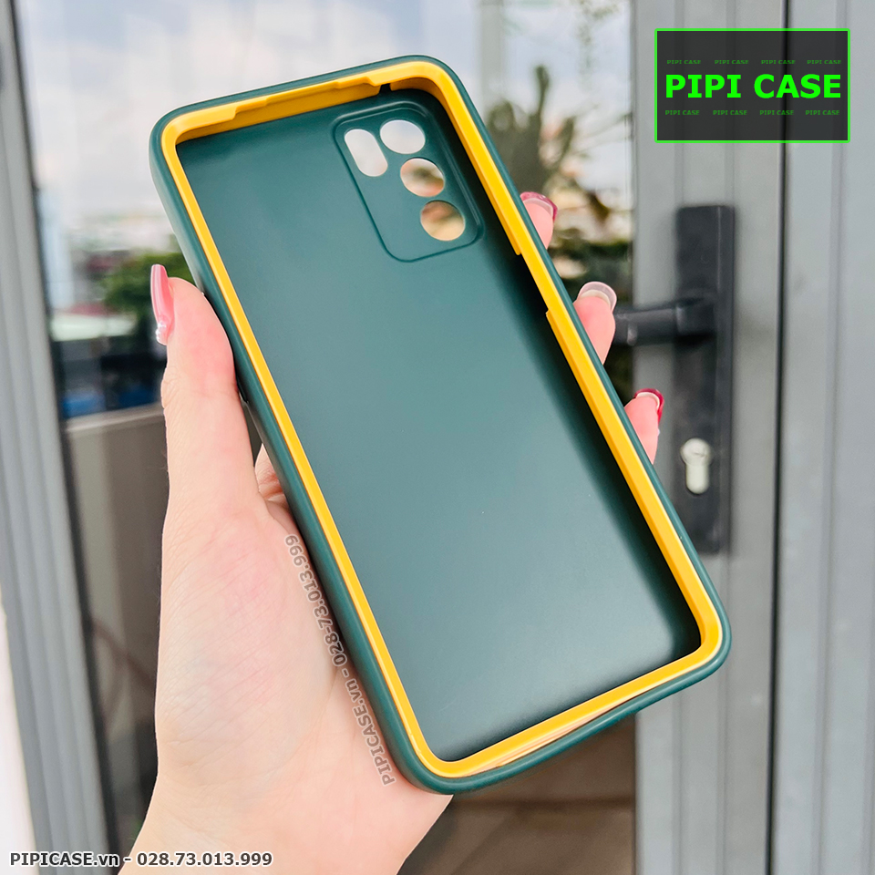 Ốp Lưng Oppo A74 4G - Zeus - Xanh Rêu