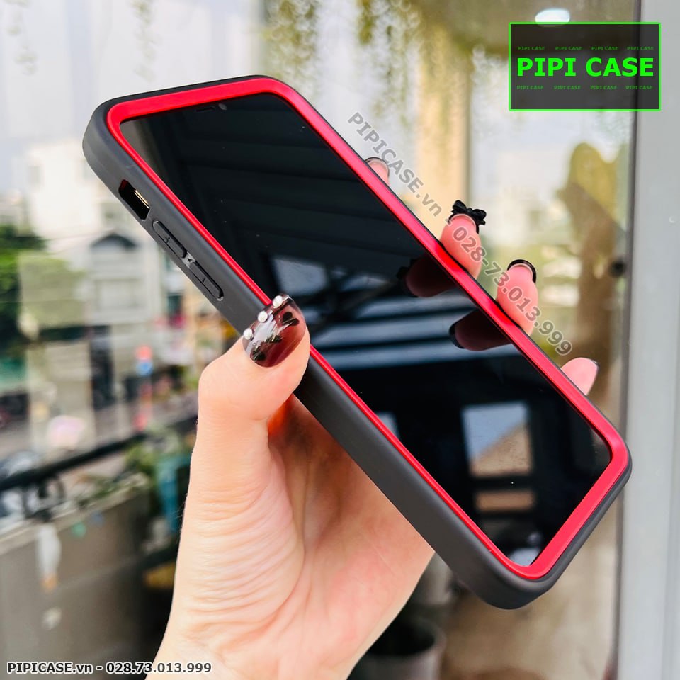 Ốp Lưng iPhone 11 Pro - Zeus - Đen Viền Đỏ