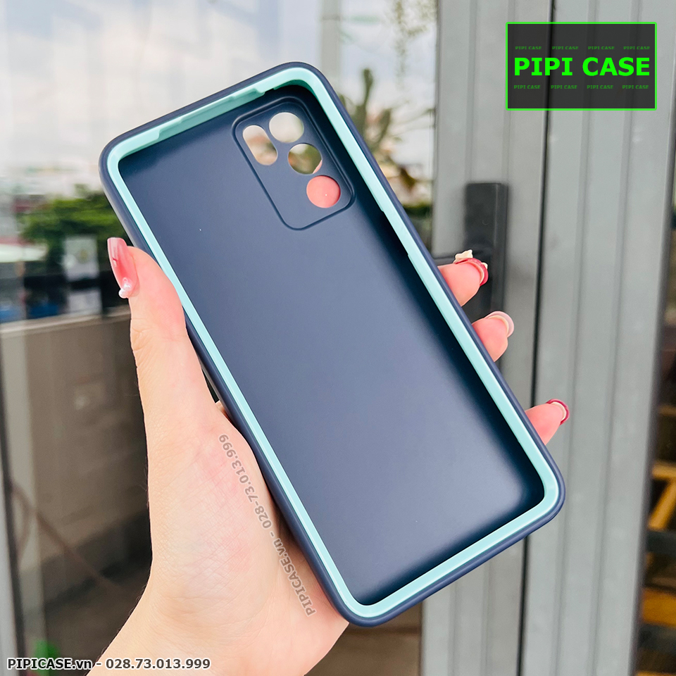 Ốp Lưng Oppo A74 4G - Zeus - Xanh Dương