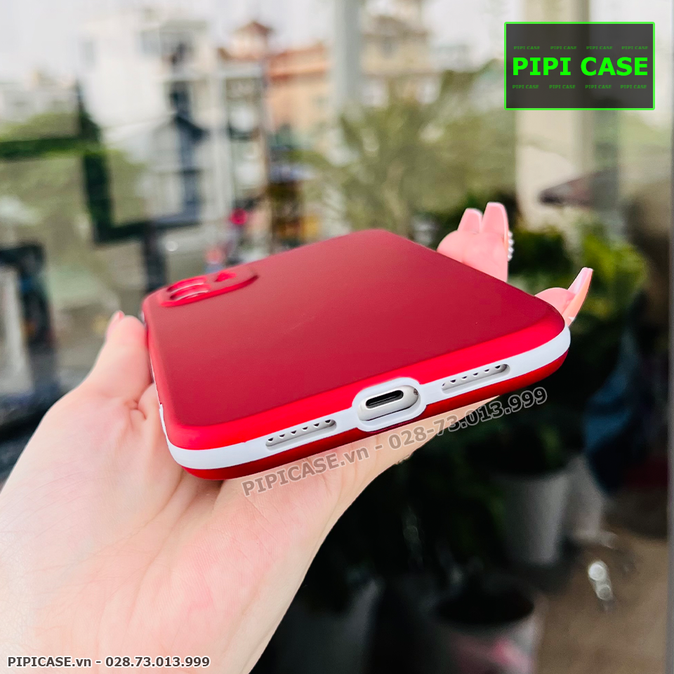 Ốp Lưng iPhone 11 - Design 360 - Đỏ