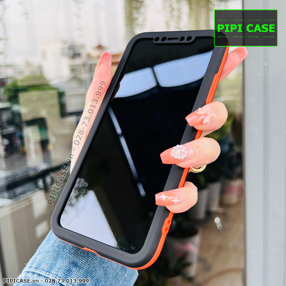 Ốp Lưng iPhone X / XS - Design 360 - Đen