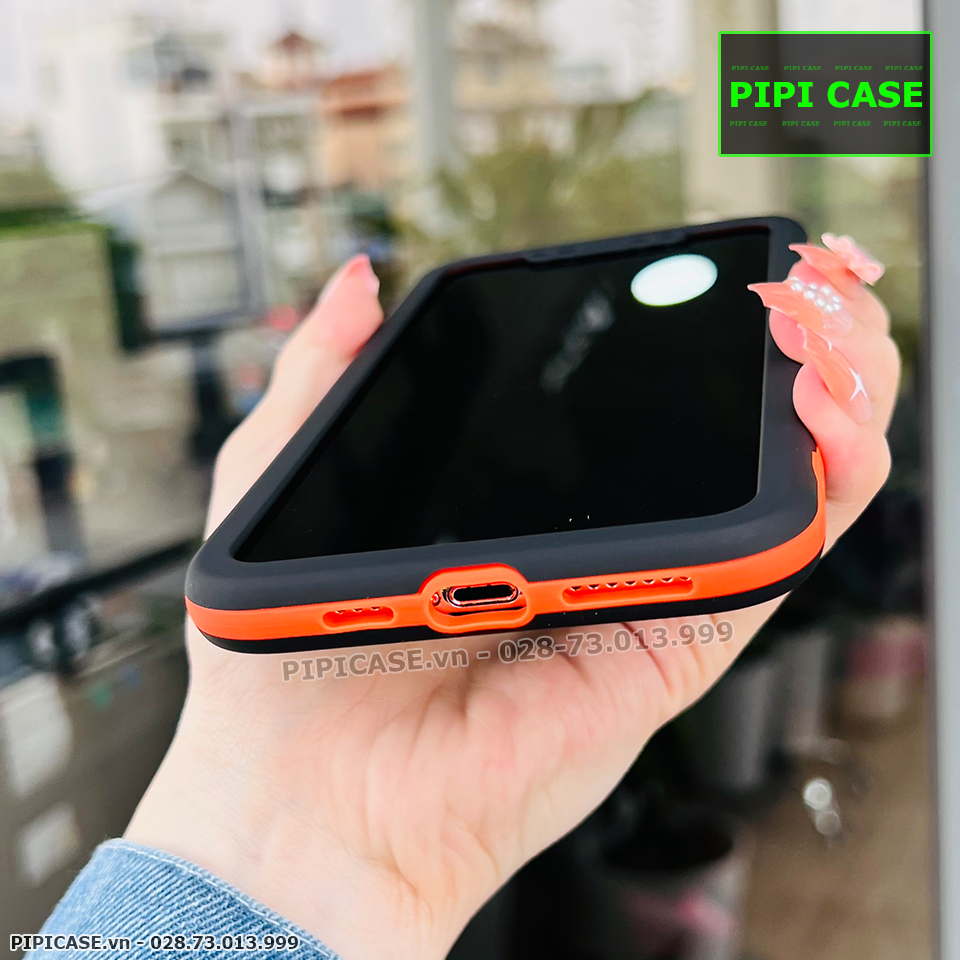 Ốp Lưng iPhone X / XS - Design 360 - Đen