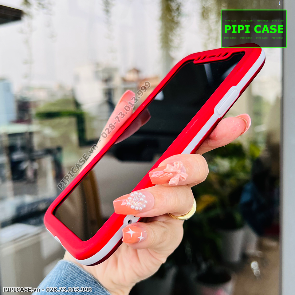 Ốp Lưng iPhone 11 - Design 360 - Đỏ