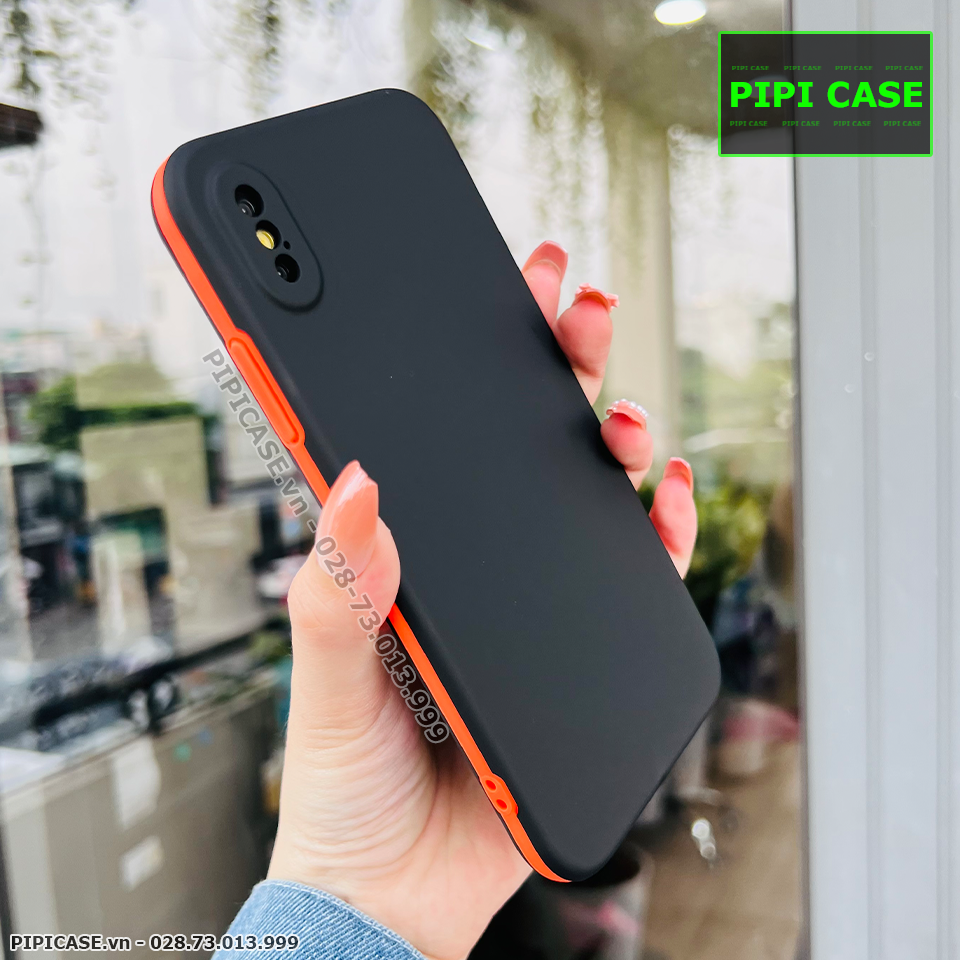 Ốp Lưng iPhone X / XS - Design 360 - Đen