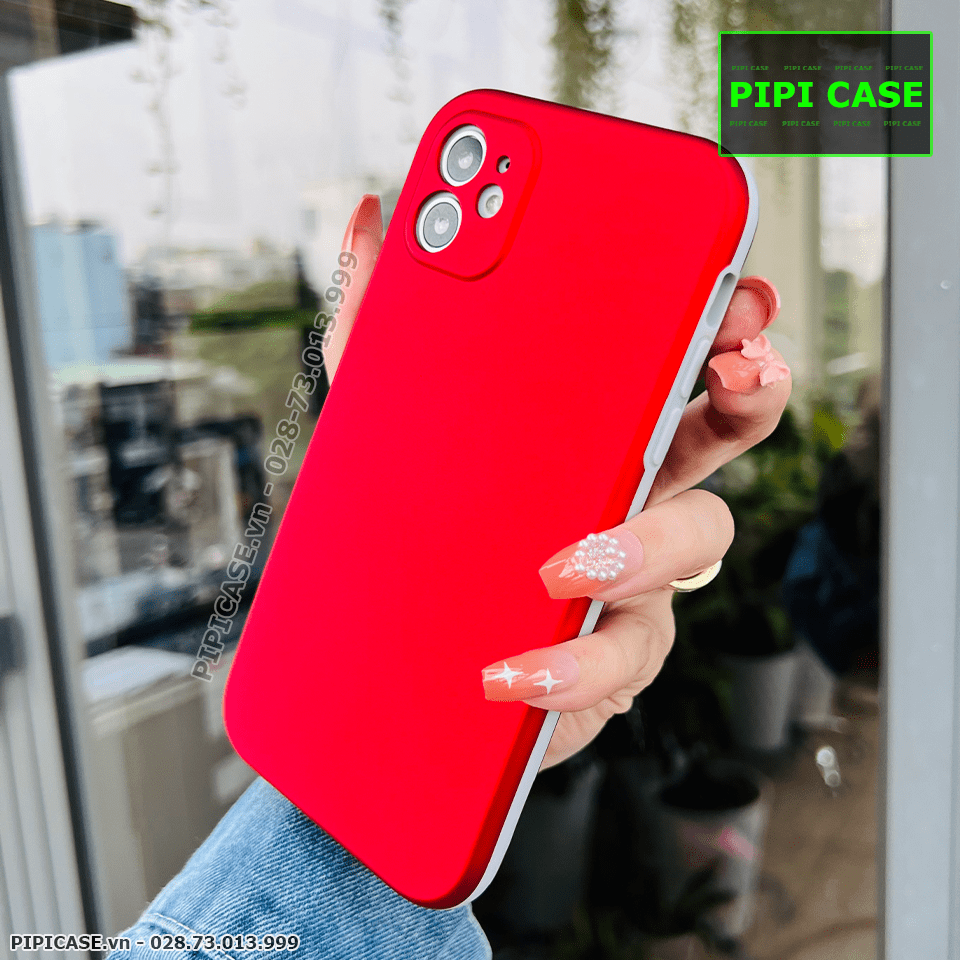 Ốp Lưng iPhone 11 - Design 360 - Đỏ