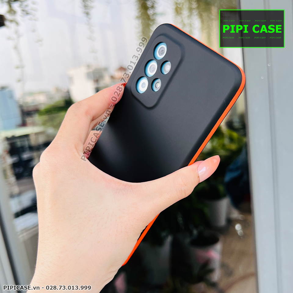 Ốp Lưng Samsung A72 - Design 360 - Đen