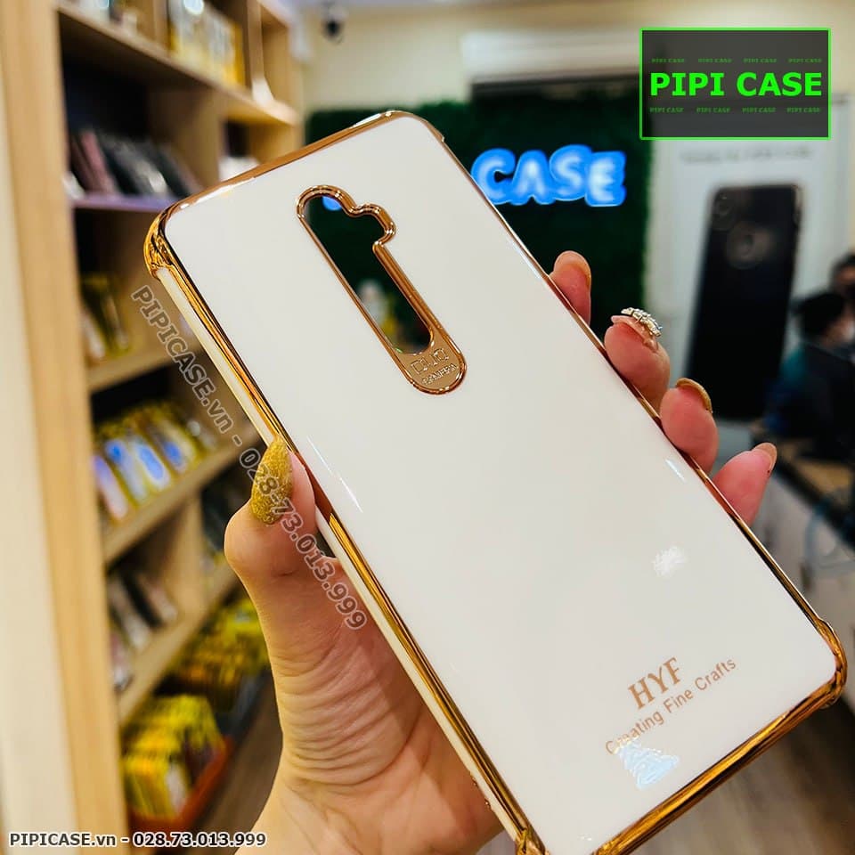 Ốp Lưng Oppo Reno 2F - Luxury - Trắng