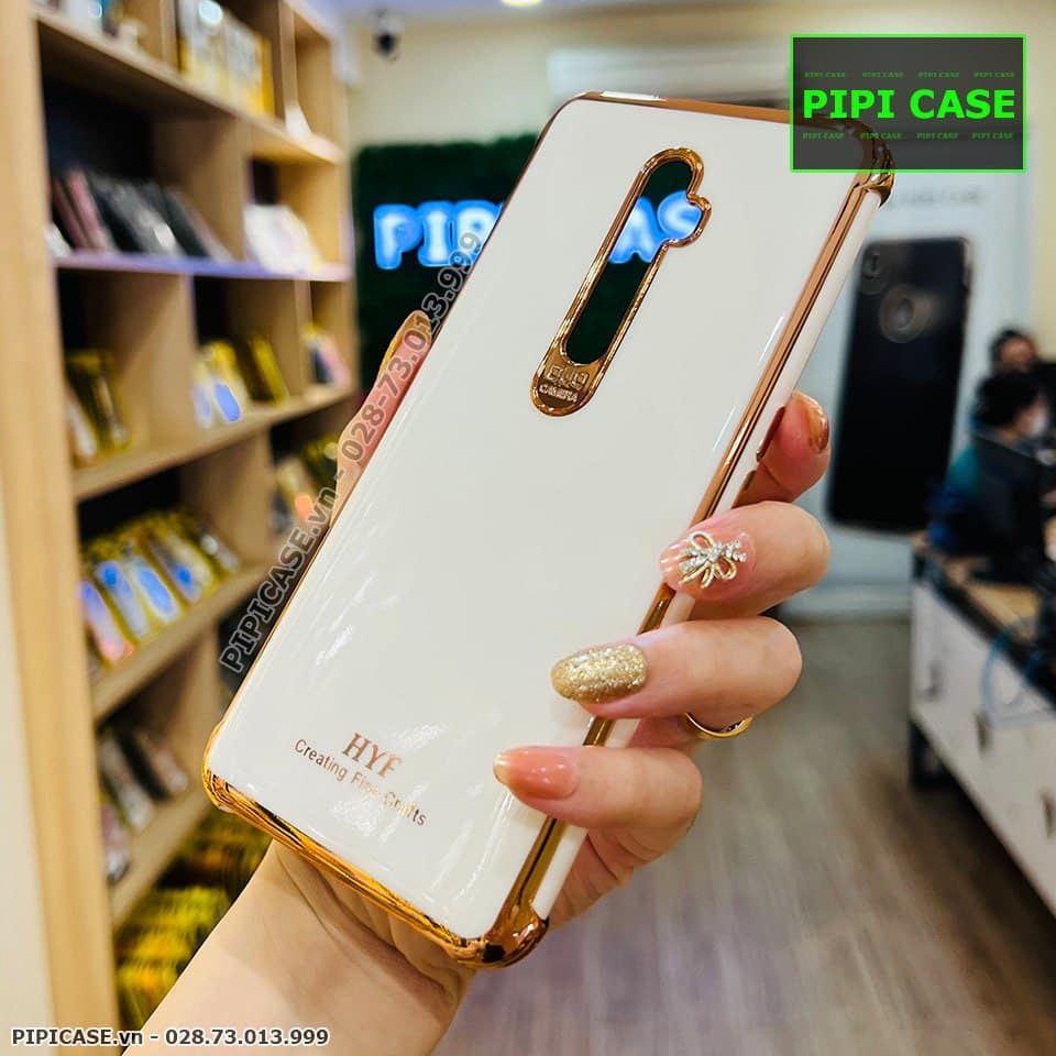 Ốp Lưng Oppo Reno 2F - Luxury - Trắng