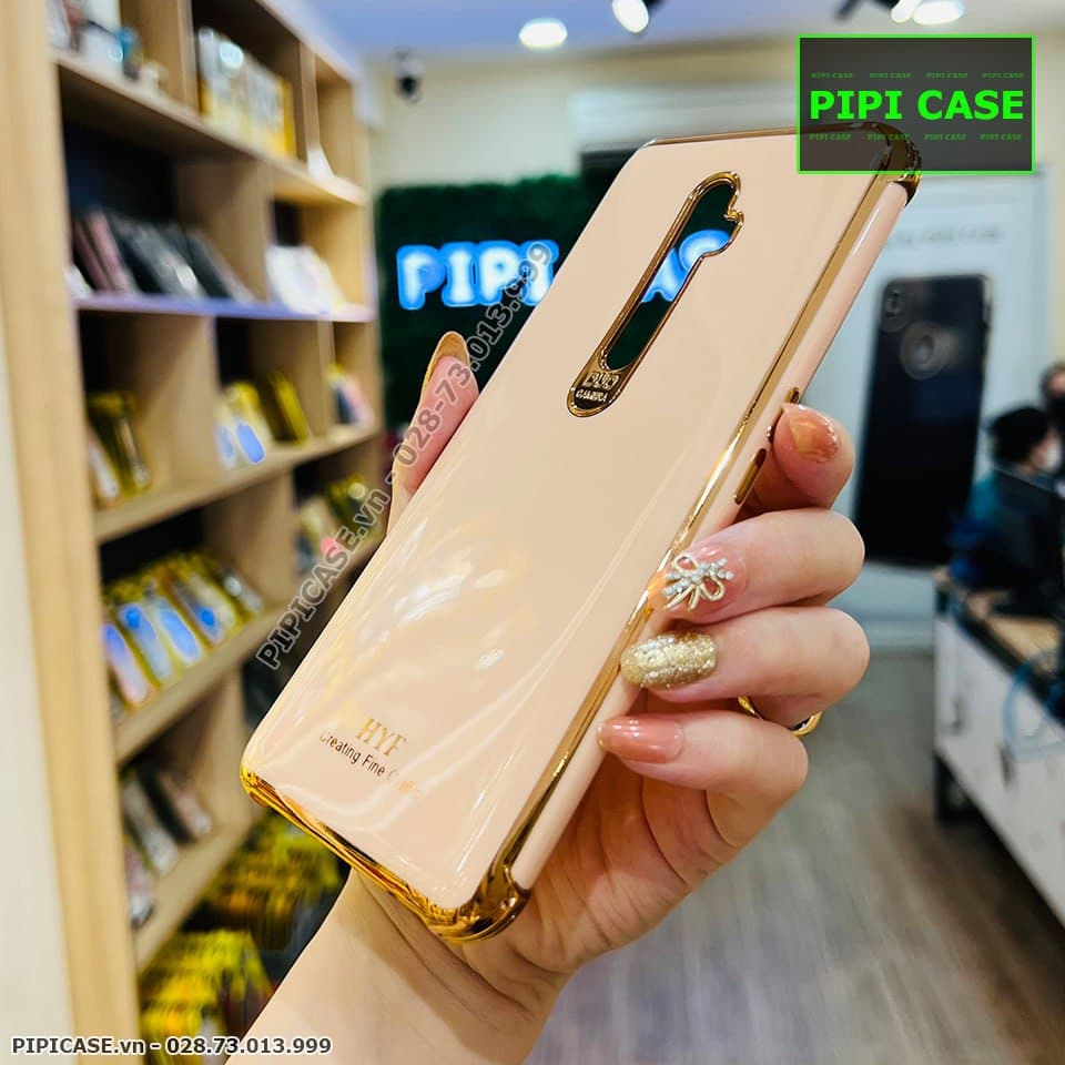 Ốp Lưng Oppo Reno 2F - Luxury - Vàng