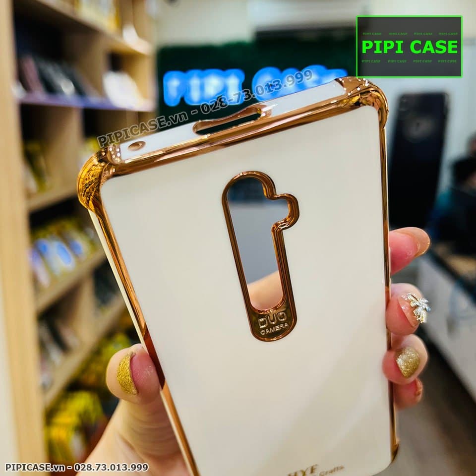 Ốp Lưng Oppo Reno 2F - Luxury - Trắng