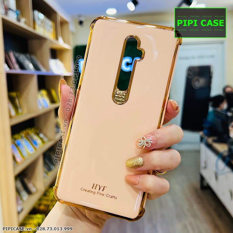 Ốp Lưng Oppo Reno 2F - Luxury - Vàng