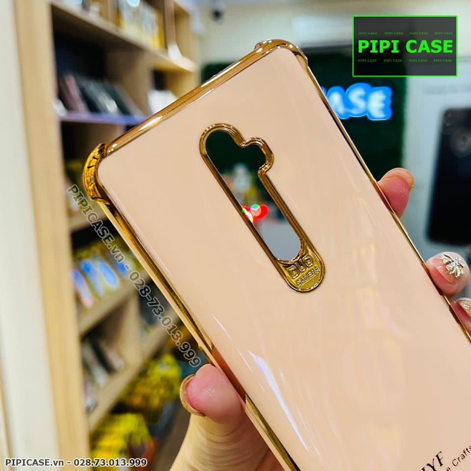 Ốp Lưng Oppo Reno 2F - Luxury - Vàng