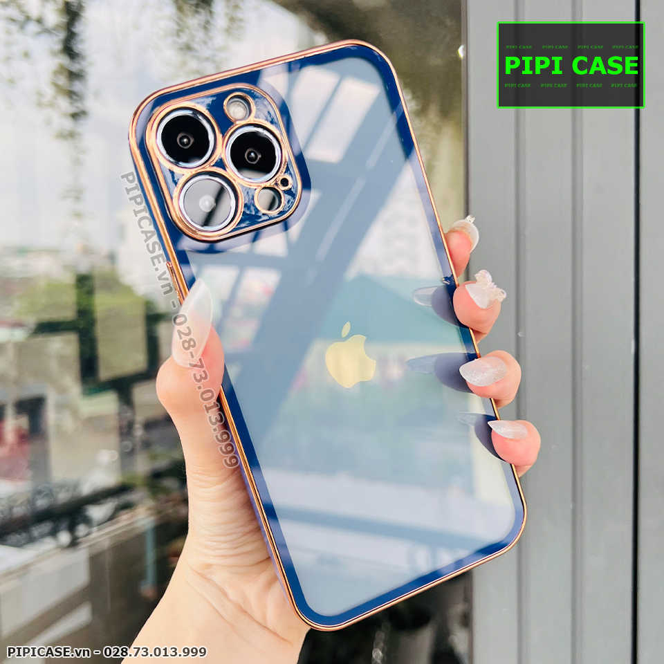 Ốp Lưng iPhone 13 Pro Max - Fancy - Xanh Dương
