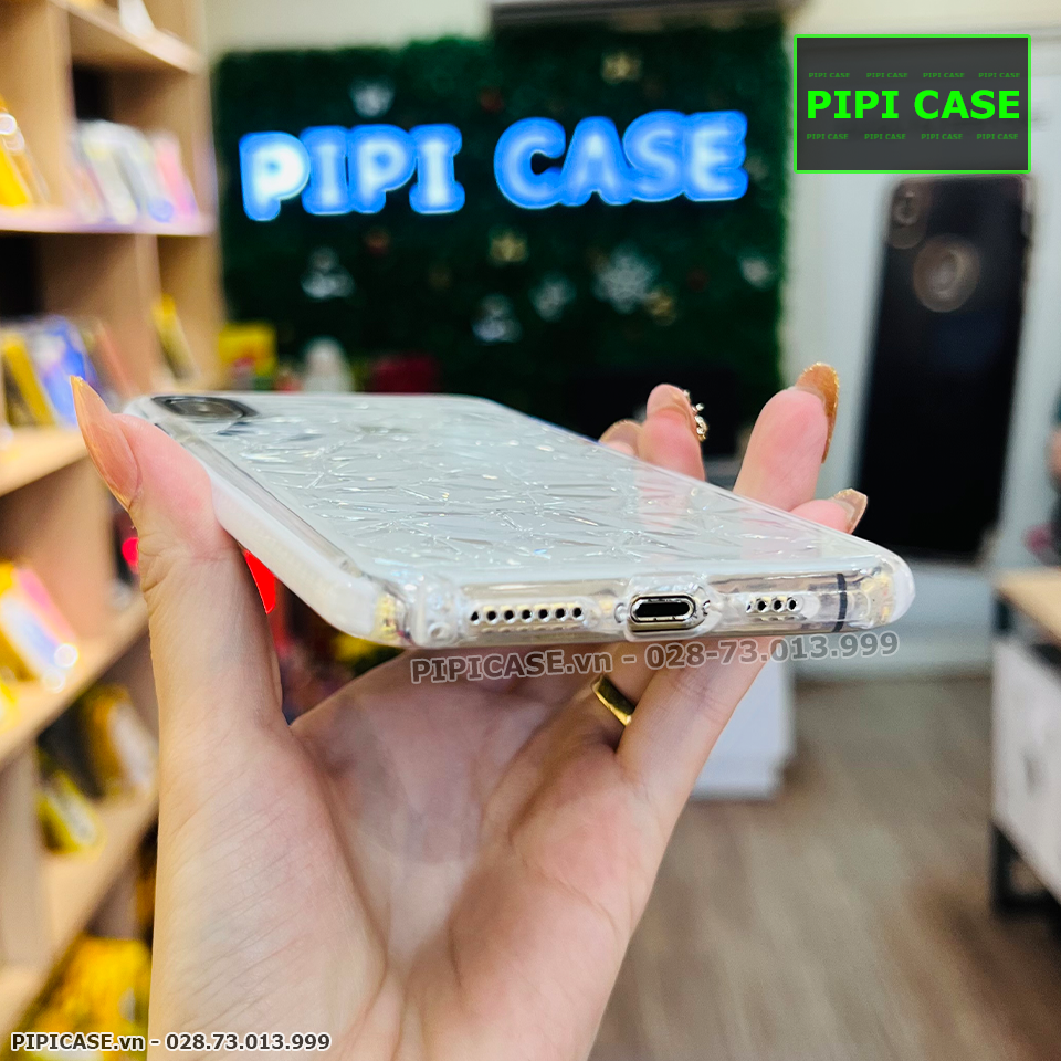 Ốp Lưng iPhone XS Max - Diamond - Trắng