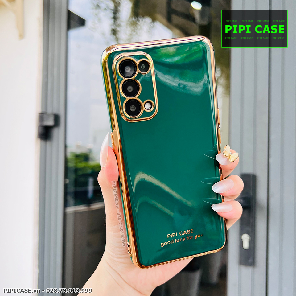 Ốp Lưng Oppo Reno 5 - Royal - Xanh Lá