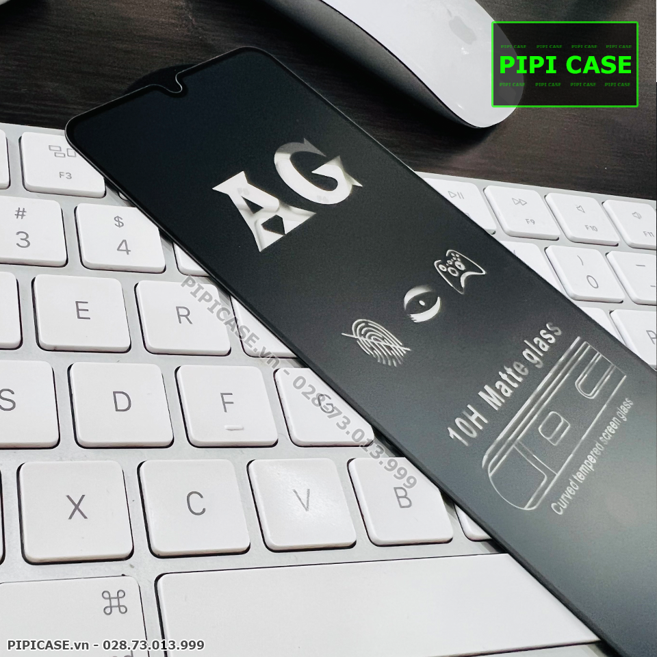 Cường Lực Chống Bám Vân Tay Samsung A31 - Đen