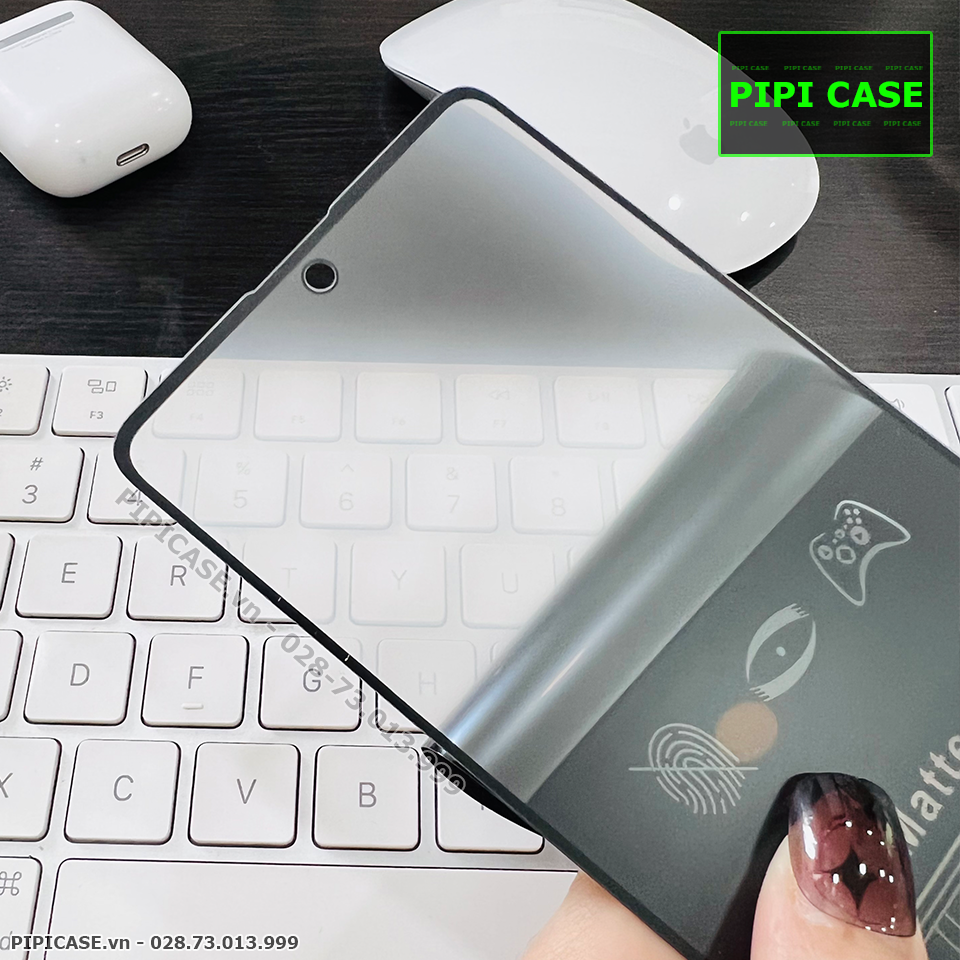 Cường Lực Chống Bám Vân Tay Samsung A51 - Đen