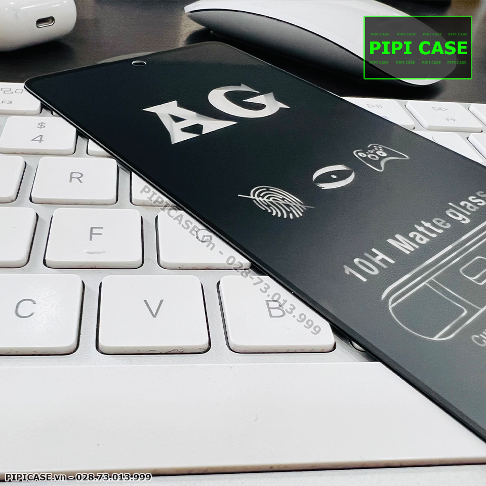 Cường Lực Chống Bám Vân Tay Samsung A51 - Đen