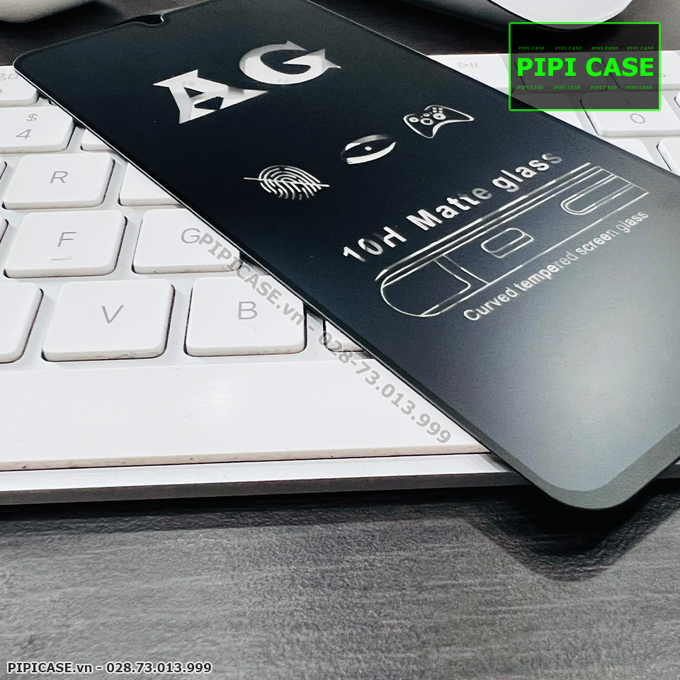 Cường Lực Chống Bám Vân Tay Samsung A31 - Đen