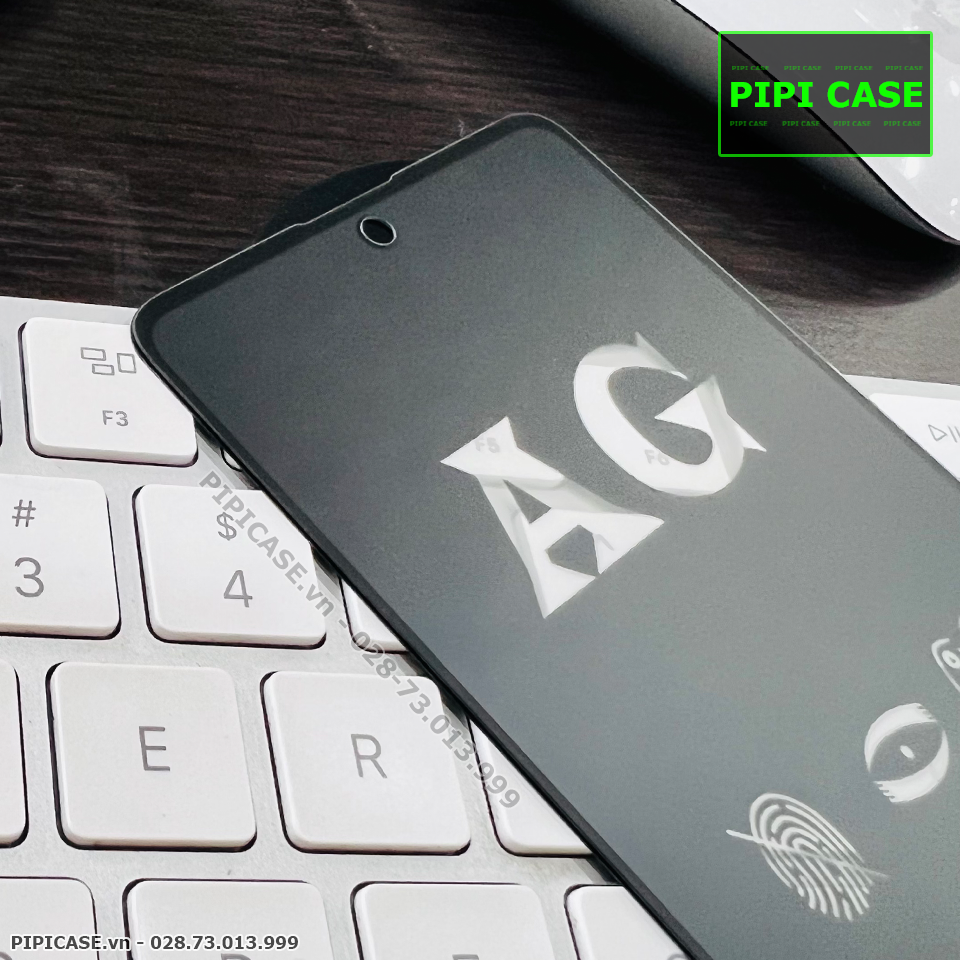 Cường Lực Chống Bám Vân Tay Samsung A51 - Đen