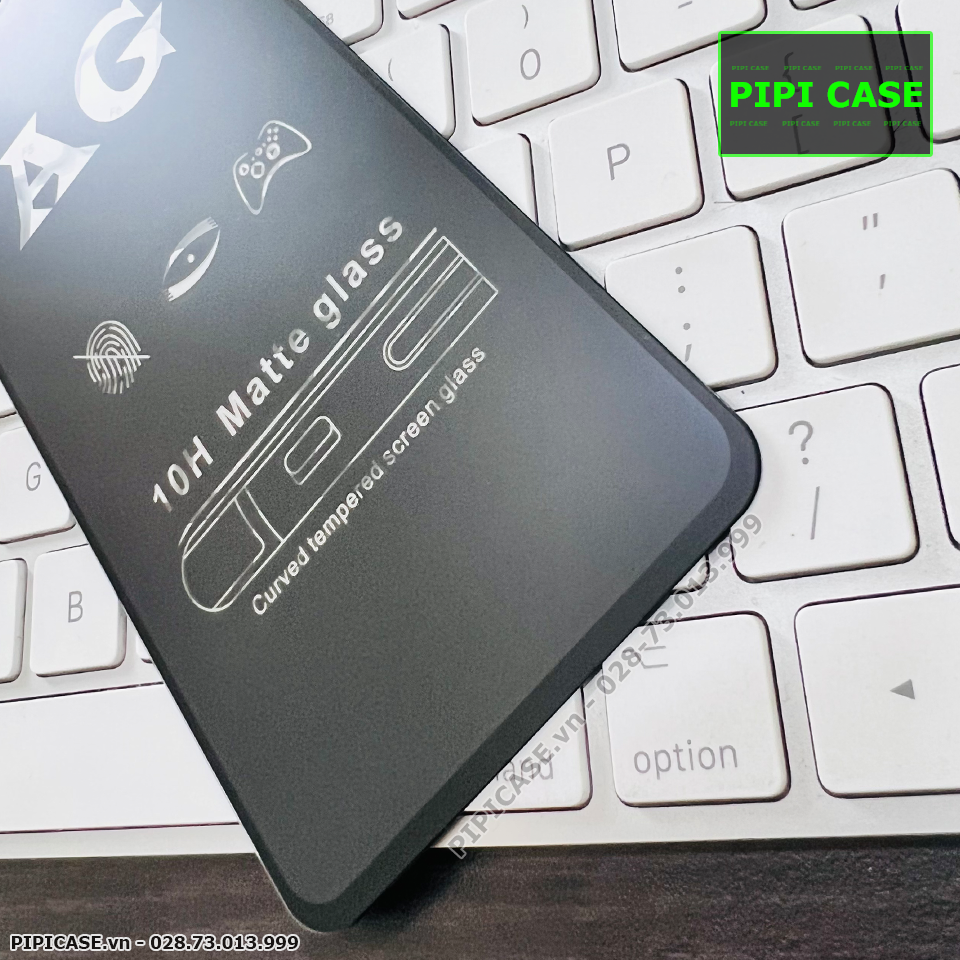 Cường Lực Chống Bám Vân Tay Samsung A31 - Đen