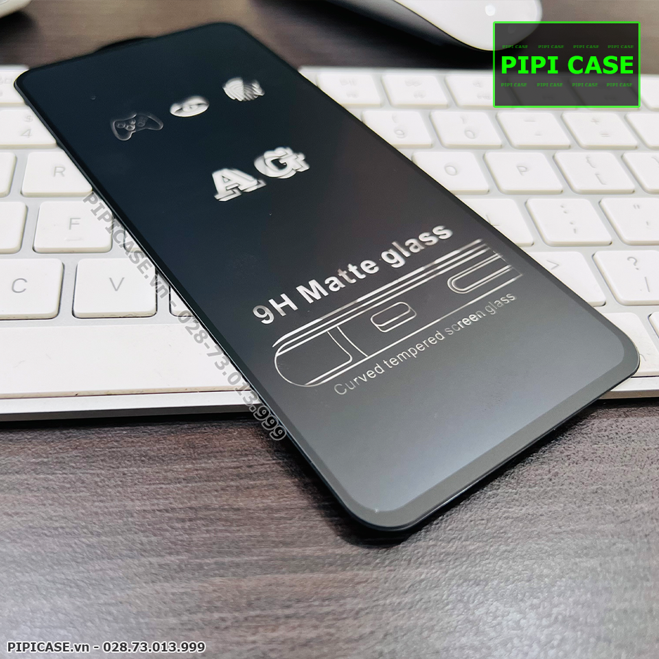 Cường Lực Chống Bám Vân Tay Oppo F11 Pro - Đen