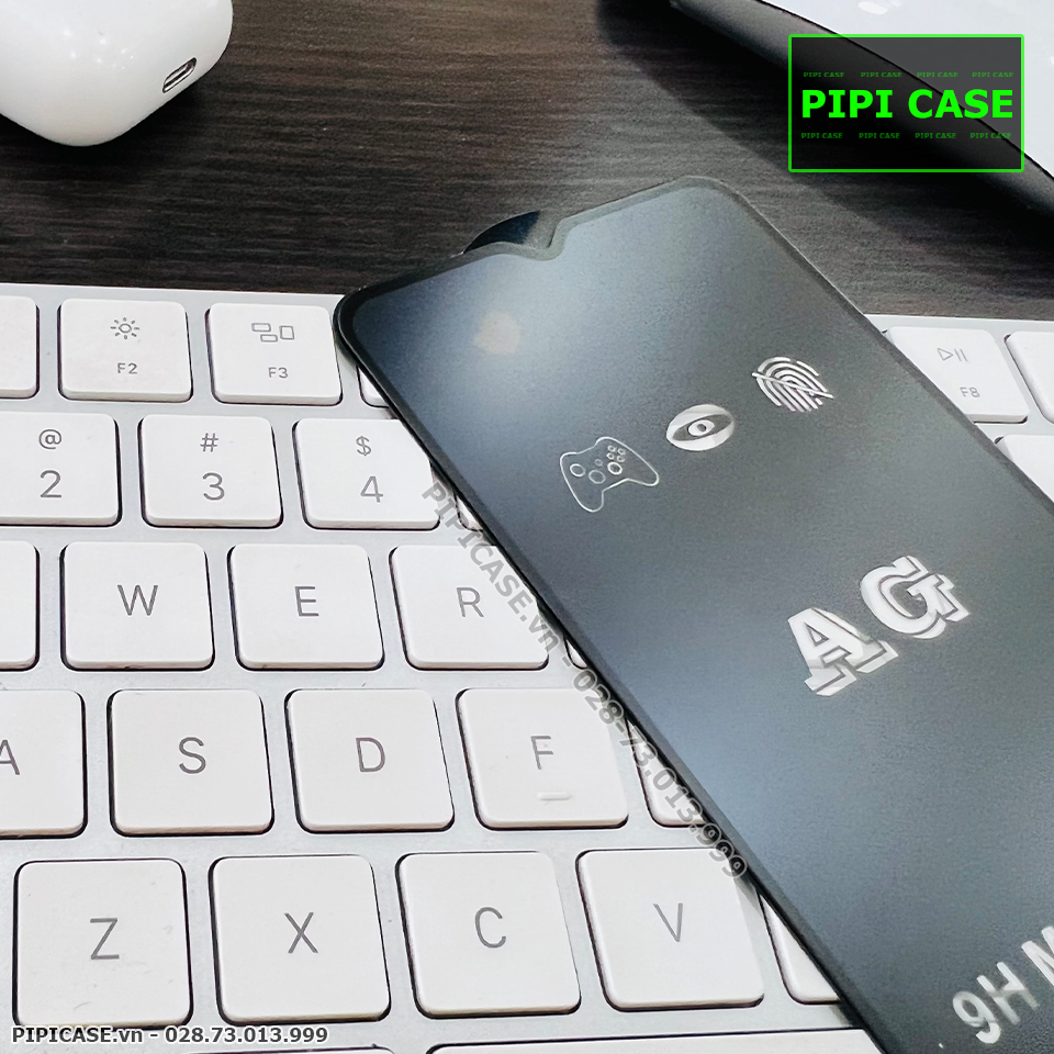 Cường Lực Chống Bám Vân Tay Oppo A5 / A9 2020 - Đen