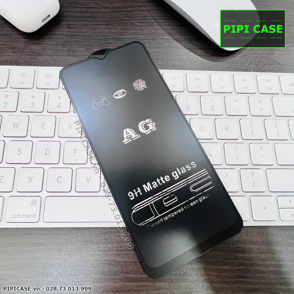 Cường Lực Chống Bám Vân Tay Oppo A5 / A9 2020 - Đen