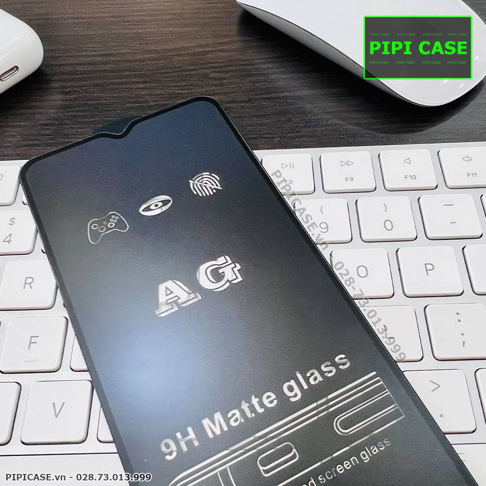 Cường Lực Chống Bám Vân Tay Oppo A5 / A9 2020 - Đen