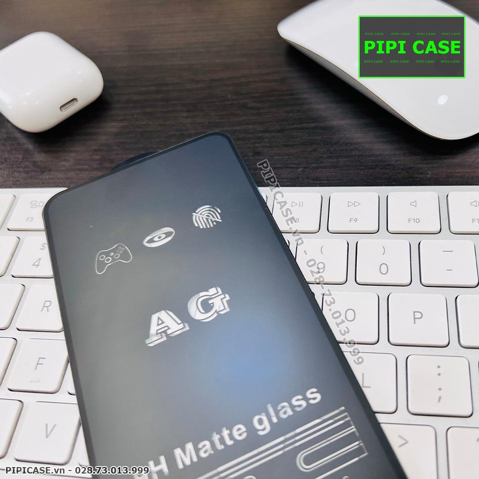 Cường Lực Chống Bám Vân Tay Oppo F11 Pro - Đen