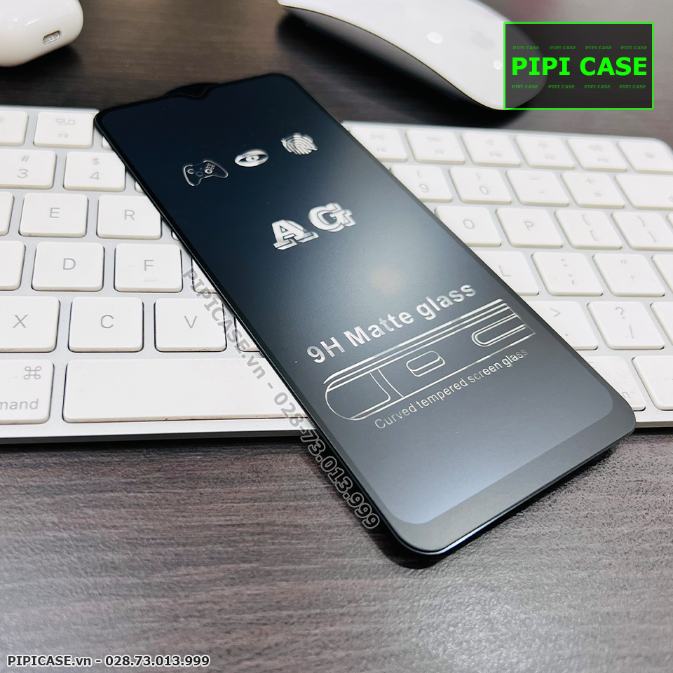 Cường Lực Chống Bám Vân Tay Oppo A5 / A9 2020 - Đen