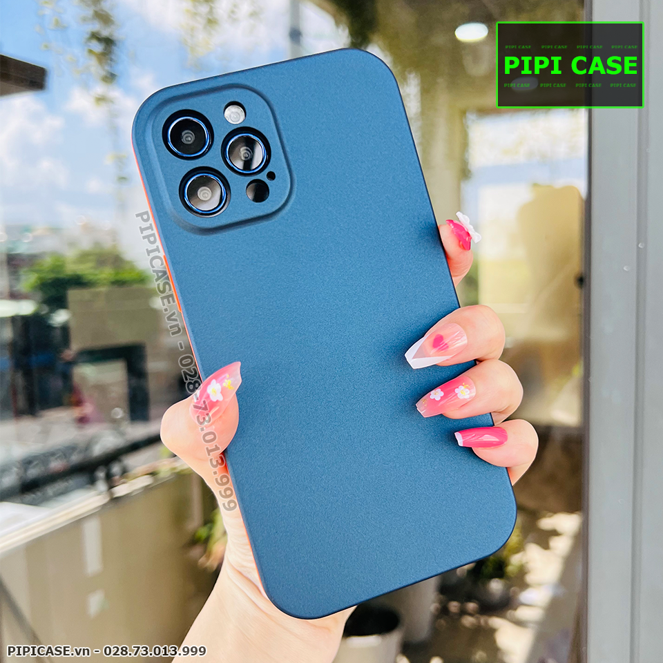 Ốp Lưng iPhone 12 Pro Max - Design 360 - Xanh Dương