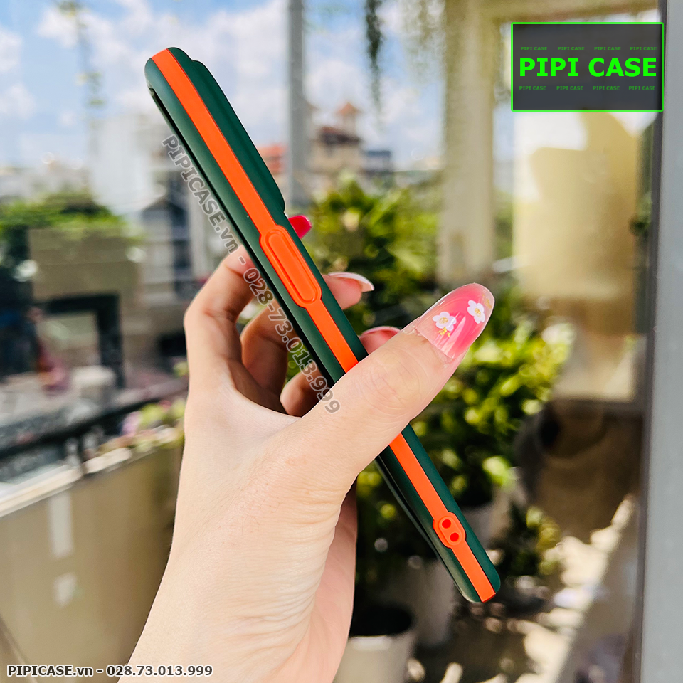 Ốp Lưng iPhone 13 Pro Max - Design 360 - Xanh Rêu