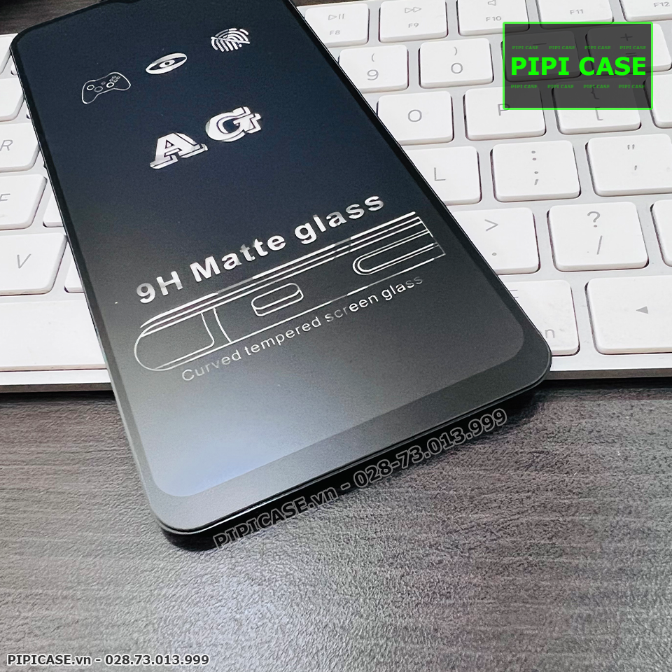 Cường Lực Chống Bám Vân Tay iPhone 7 / 8 - Đen