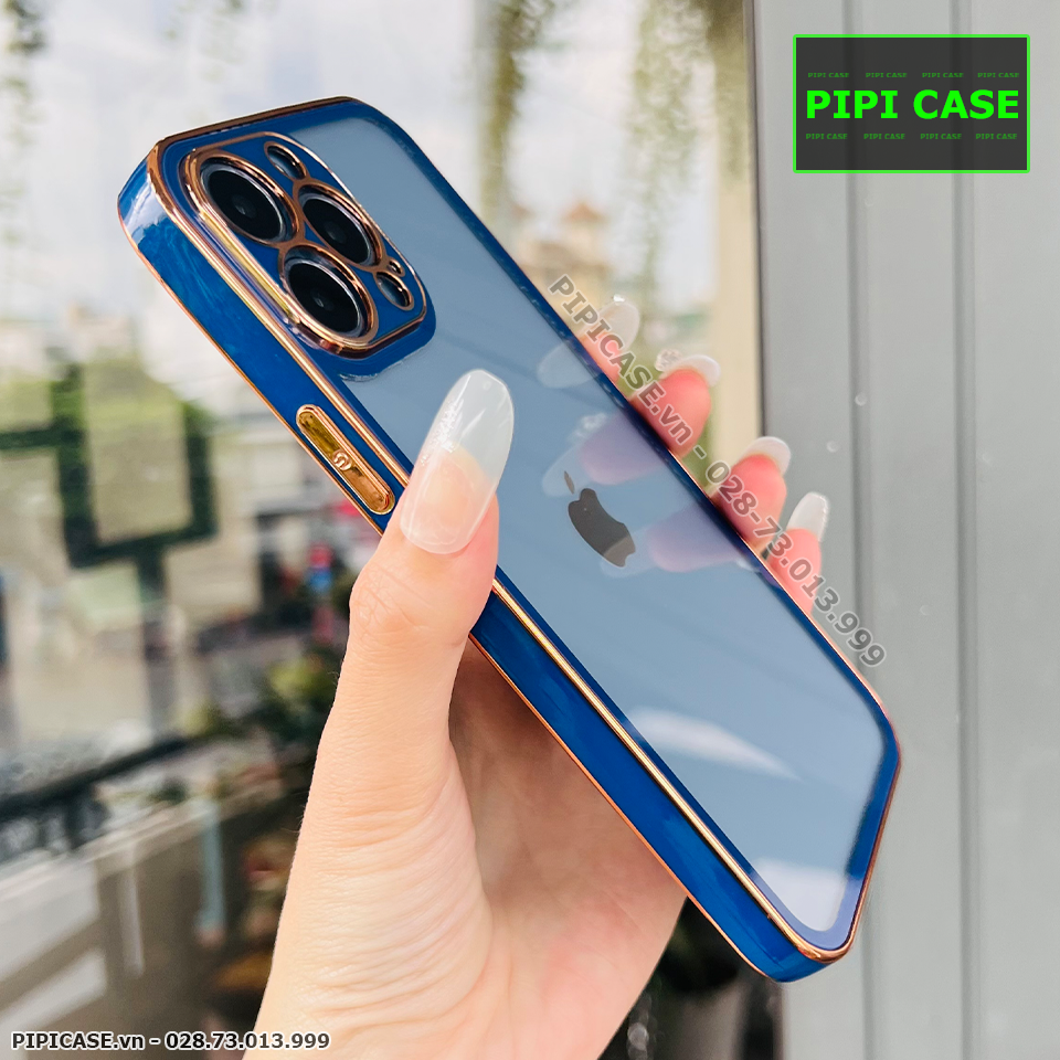 Ốp Lưng iPhone 13 Pro Max - Fancy - Xanh Dương